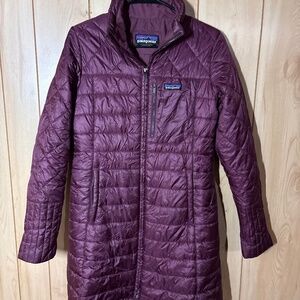 Patagonia Burgundy Mid/heavy weight Jacket